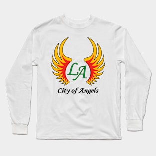 Los Angeles, the city of angels Long Sleeve T-Shirt